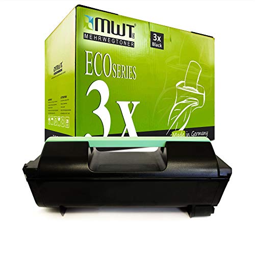 Toner compatible Xerox 4600DN 4622ADN noir pack de 3 MWT remplace 106R01535