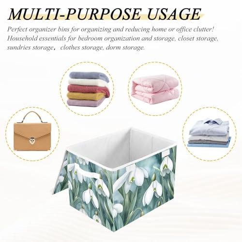 Boîtes de rangement pliables anti-poussière pour optimiser les placards de maison - 3