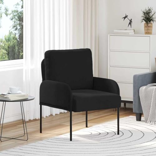 Sillón con cojín tapizado pequeño para salón moderno y funcional 3