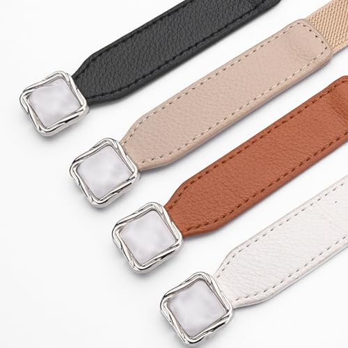 Multiuse Simple Elastic Waist Belt For Women Metal Hook Buckle Waistband For Everyday Wear Casual Outfit All Matching3
