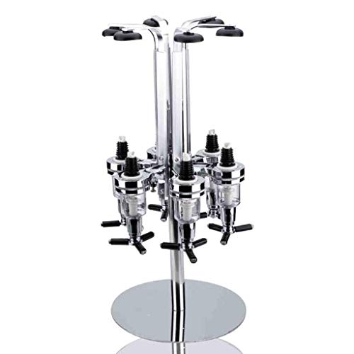 Soporte de vino moderno de escritorio para 6 botellas miniatura 1