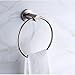 Aexit SUS304 Stainless Home Hardware Steel Bathroom Towel Ring Brushed Finish Model:90as148qo452