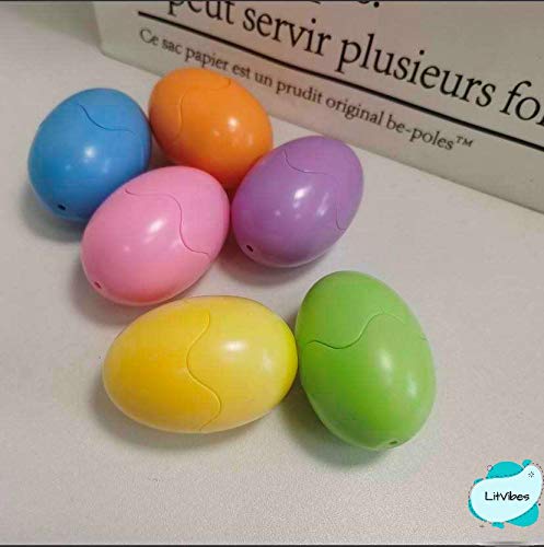 Image of Creative Eggs Fun Shape & Color Matching Toys for Kids & Toddlers - 6 Eggs (Multi Color)
