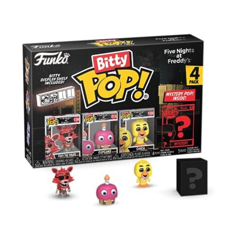 Funko Bitty Pop! Five Nights at Freddy's (FNAF) - Foxy 4PK - Foxy, Cupcake,...