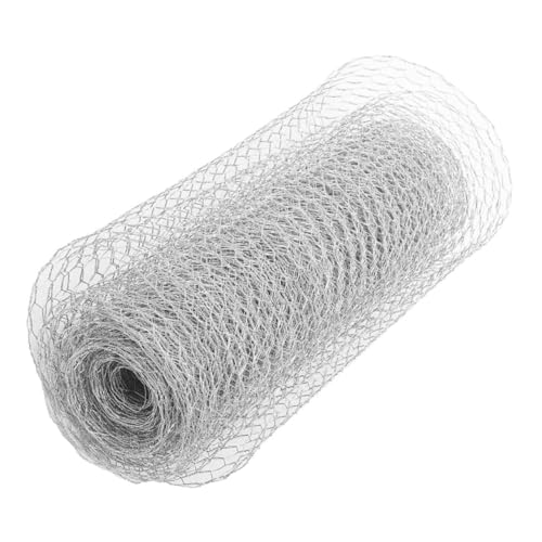 Milisten 1rotolo Esagonale Per Pollame e Giardinaggio Facile Installare e Resistente Per Recinti Galline e Protezione