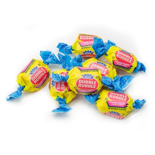 Smiling Sweets Double Bubble Original Flavor Bulk, 5 Pounds of Delicious and Classic Gum That People Have Loved for Generations, Perfect for Sharing with Friends - Image 2