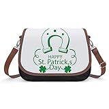 [RFSHOA] パーソナライズ ショルダーバッグ クロスボディ 斜めかけ トート レザー 大容量 はぴはぴクローバー