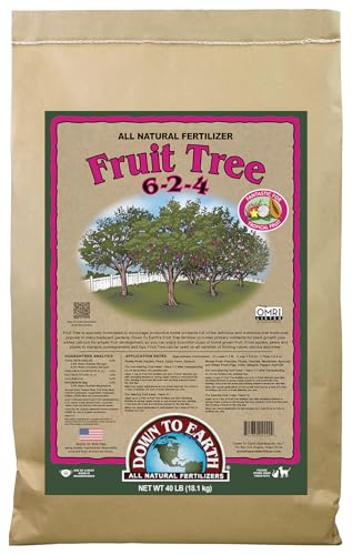 Down To Earth All Natural Fertilizers Organic Fruit Tree - 6-2-4, 40 lb