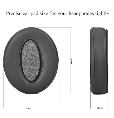 Almohadillas de reposición para orejera, compatibles con Sennheiser HD4.50BT, HD4.50, HD4.50BTNC, HD4.50SE, HD4.40BT, HD4.30G, HD4.20S, HD458BT, HD450, HD450BT, HD400S, HD350BT miniatura 4