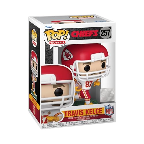 Funko Pop Collectible Toy Figure - Travis Kelce - Tasteful Society 98 - NFL - Collectable Vinyl Figure - Gift Idea - Official Merchandise - Toys for Kids & Adults - Sports Fans