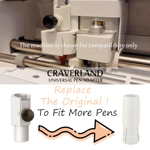 Image of Universal Pen Adapter Set,Compatible with Maker 4 3 /Maker,Explore Air 2 /Air,Explore 4 3 /Explore /Venture,Work with Sharpie,BIC,Crayola,Sakura and More Pens Less Than 0.5 inch(Not for Explore 5)