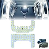 北澤商事 スズキ エブリィ DA17V DA64V ハイルーフ LED ルームランプ エブリィバン マツダ スクラム バン ルームランプ led 室内灯 ミツビシ ミニキャブ バン フロントランプ LEDルームランプ 高輝度 ホワイト 車内灯 内装パーツ 車種別専用設計 純正交換 加工不要 取付簡単 2点セット（Suzuki Every DA17V H26.9～H34.4)