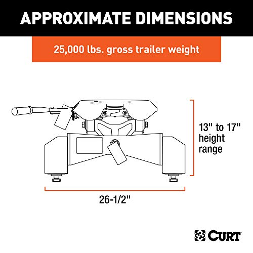 Curt 16093 A25 5Th Wheel Hitch, 25,000 Lbs thumb #1