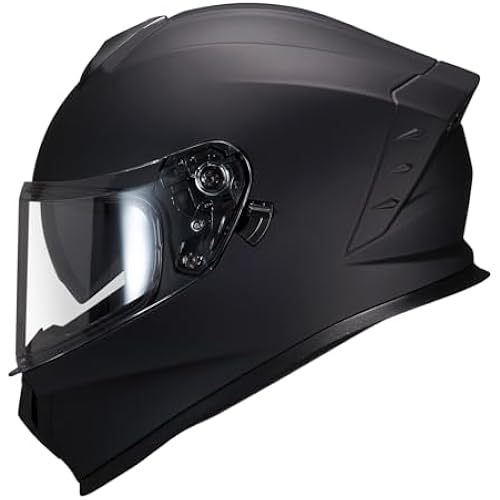 A8 Motorcycle Full Face Dual Visor Helmets for Adults DOT Approved