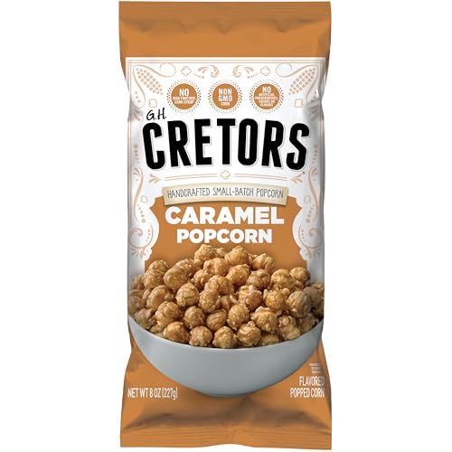 G.H. Cretors Just The Caramel Corn Popcorn, 8 Oz