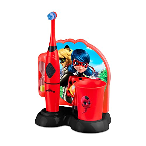 Escova Elétrica Rotacional Funny Brush Lady Bug Miraculous Multi Saúde - HC428