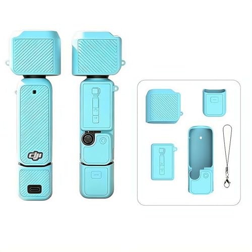 for DJI Pocket 4�Ή��V���R���ی�P�[�X - ���s�u���K�[�����̑ϏՌ��W���o���J�o�[�A���h�~�V�F���A�����ȃJ�b�g�A�E�g�A�J�����p�e�͐��̂���\�t�g�X�L���A�N�Z�T���[ (��)