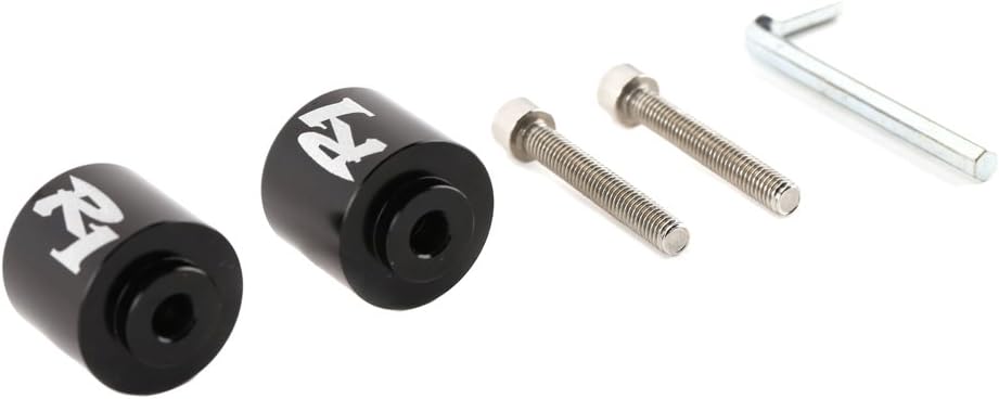Motorcycle Bar Ends CNC Spools Sliders Hand Grip Handlebar End Caps For YZF-R1 1998-2012 SPB019