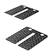 Produktbild endurocult - 2x Carbon Membran kompatibel mit Yamaha DT 50/100/125 + LB/TY/YZ 80 + RT 100
