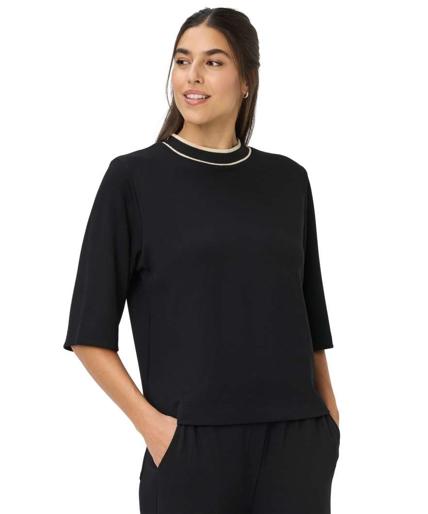 BRAX Style.Berta M Fluid Interlock Maglia di Tuta Donna