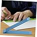 PartyKindom Portable Writing Board for Blind and Visually Impaired Cell Plastic Fingerboard Learning Tool with Stylus for Learning Home Go Use