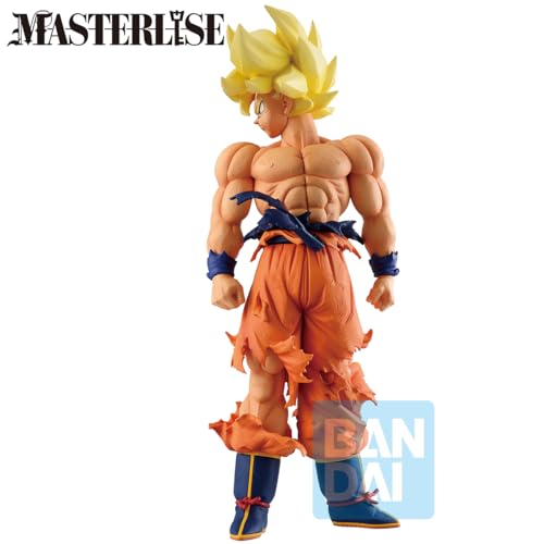 Ichibansho Figure - Dragon Ball Z - Super Saiyan Son Goku (The Chronicle of Goku) Masterlise Collectible Statue by Ichibansho Figure - Used condition - Image 4