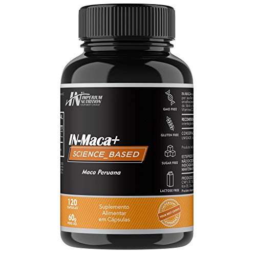 Maca Peruana 2000mg (IN-Maca+ 120 Cápsulas) - Para Homens e Mulhe...
