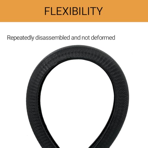 Image of U-Shape Edge Banding - Fits 1 /2 inch Edge, Rubber Trim for Sharp /Rough Surfaces, Veneer, Sheet Metal, Tables, Cars, Trucks, Boats & More - 5FT