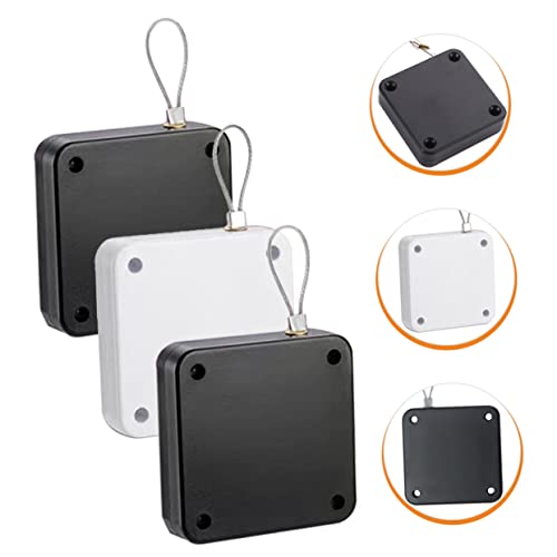 Cierrapuertas automático sin perforaciones: pack de 3 para puertas corredizas 3