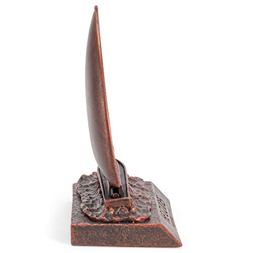 Escultura de piedra con acabado broncíneo 4.5 x 5.25 miniatura 3