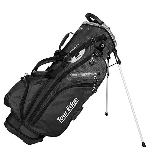 Tour Edge Hot Launch Xtreme Stand 5.0 Bag-Black, one Size (UBAHESB01)