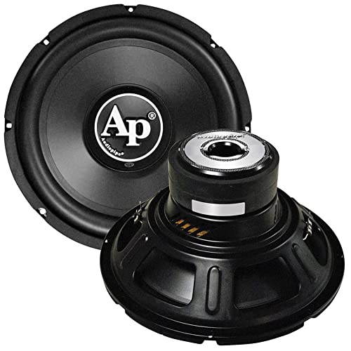 Audiopipe TS-PP2-10-D4 Subwoofer 10-inch Woofer 4 Ohm DVC 250 Watts RMS 800 Watt Max Voice Coil 2” 4-Layers Kapton