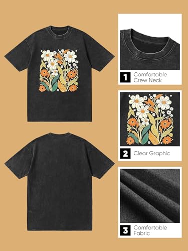 Women's Short Sleeve Oversized Tops - image 8