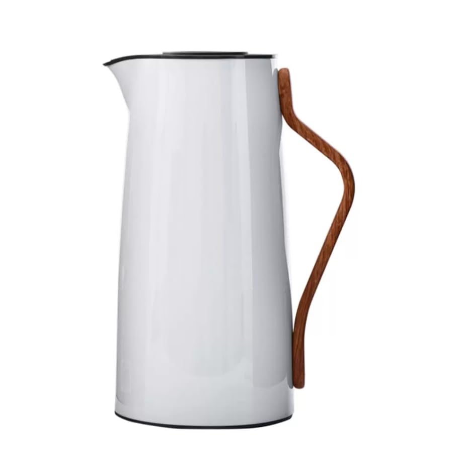 Garrafa Térmica para Café Chá com Cabo imitando Madeira, para Beb...