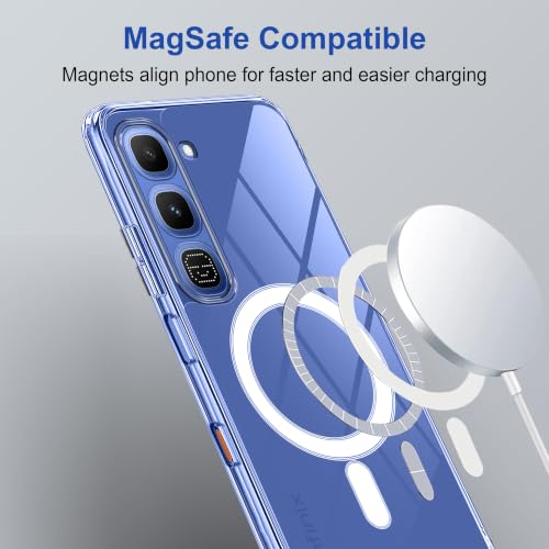 Image of Zapcase Back Case Cover for Infinix Hot 70 Pro 5G | Compatible for Infinix Hot 70 Pro 5G Back Cover | Compatible with MagSafe | Scratch-Resistant Back Cover | Clear