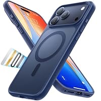 TORRAS for iPhone 17 Pro Case with MagSafe, 12FT Military Grade Shockproof, Durable & Sturdy & Velvety Touch, Magnetic Protective case for iphone 17 pro cover, Blue