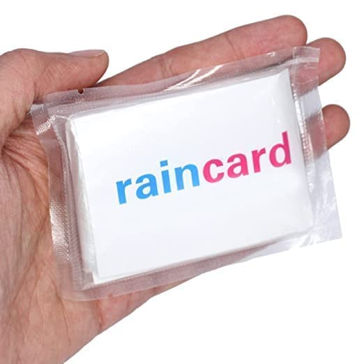Image of Scholazs Pocket Size Disposable Raincoat for Men and Women for Travel Use | Easy to Carry Rain Card | Pocket Emergency Waterproof Rain Poncho | Rain Card Multicolour