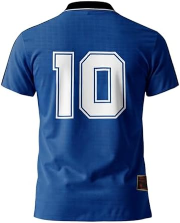 PAP Products Camiseta masculina retrô azul Argentina 1994, Diego