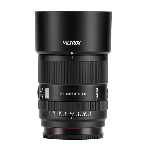 VILTROX AF 85mm F2.0 EVO FE �t���t���[�� �|�[�g���[�g�����Y Sony E�}�E���g�p ����a �I�[�g�t�H�[�J�X�v���C�������Y STM���[�^�[�t�� Sony E�}�E���g A7R V A7 IV A7S III A7C II A67
