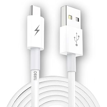 Cabo USB-C 2 metros Tipo C Turbo Ultra Rapido Reforçado Android e Iphone Notebook Tablet Qualidade Premium Carregamento Transferência de Dados
