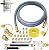 Propane to Natural Gas Conversion Kit Compatible with Nexgrill (10FT)