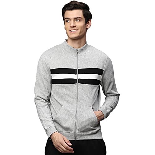 Image of HIGH Star Men's Fleece Colorblock Hooded Sweatshirt