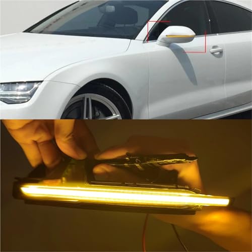 Éclairage de rétroviseur et clignotants dynamiques pour Audi RS7 S7 - 6