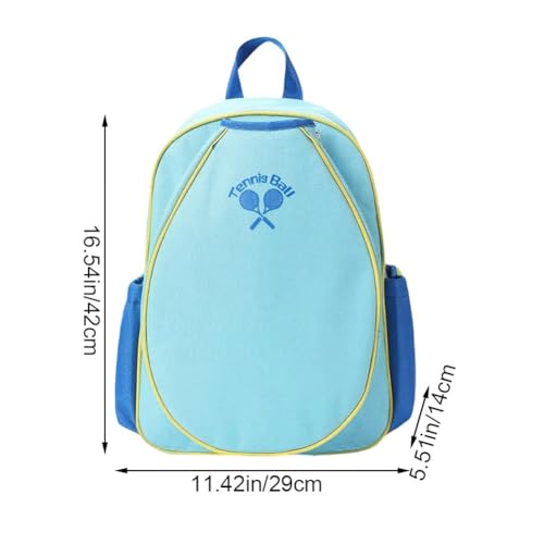 Mochila de tenis para niños con compartimento impermeable para pickleball juvenil 3