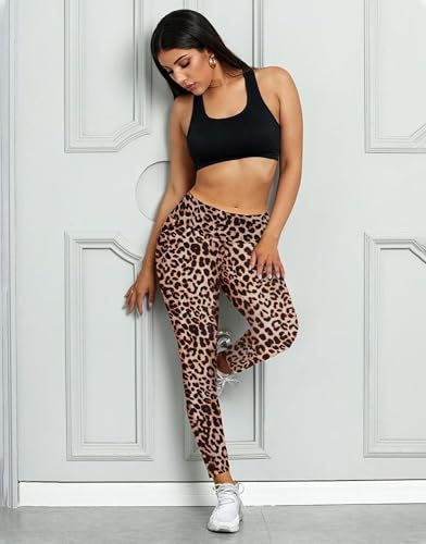 Image of ZOOSIXX High Waisted Leggings for Women Tummy Control Soft Workout Lounge Gym Pants