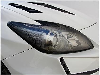 Amazon プリウス 30系 ヘッドライトカバー 前期用 Ledヘッドライト車用 グラデーション ライトリム サイドマーカーリム 車 バイク