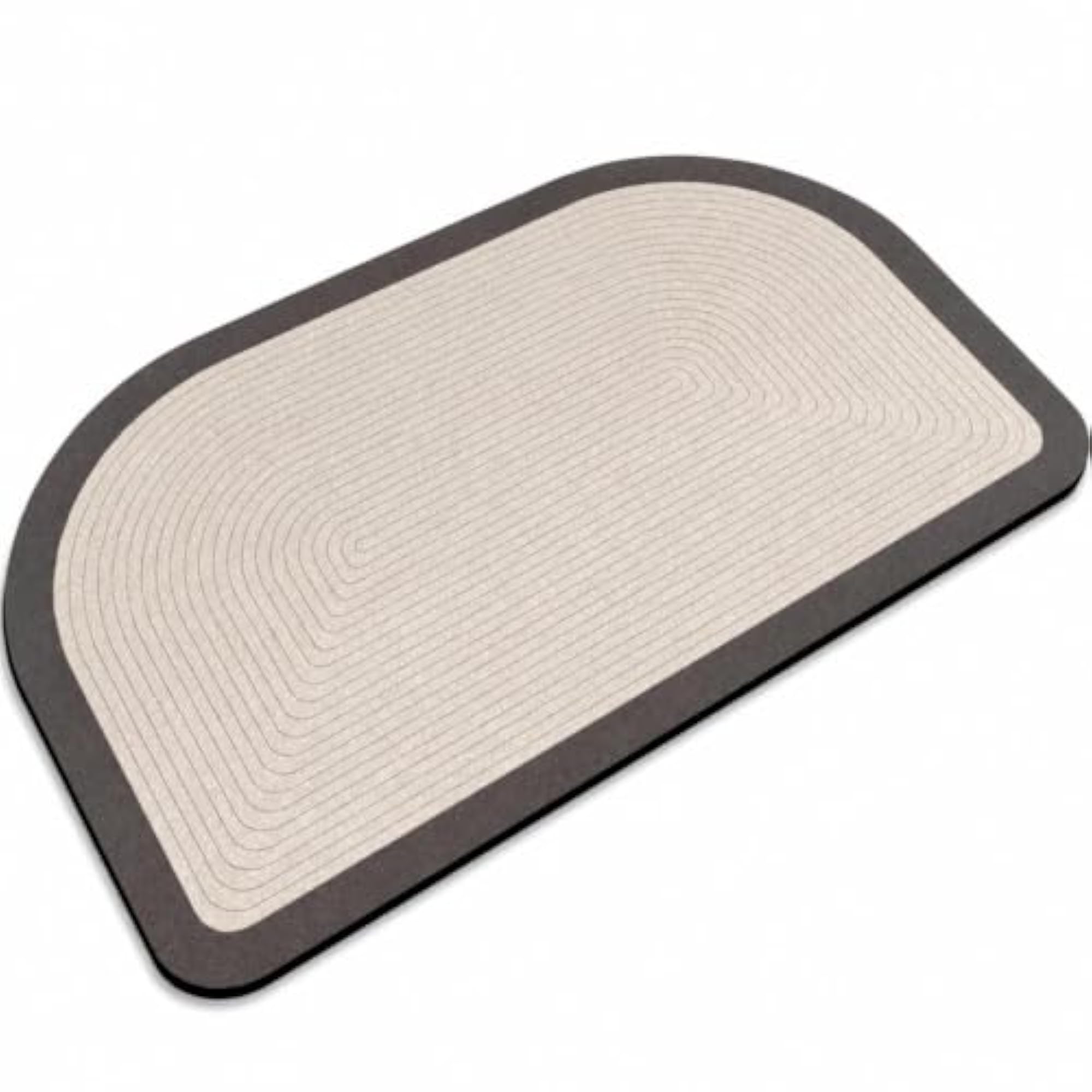 Diatomaceous Earth Bath Mat Non-Slip Absorbent Quick Dry