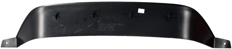 Yates Performance 1999-2004 Mustang Grille Delete Kit with Chrome Running Horse Emblem - Black