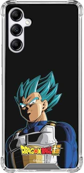 Vista 8 de Skinit Funda transparente compatible con Galaxy A14 5G, diseño oficial de Dragon Ball Super Goku