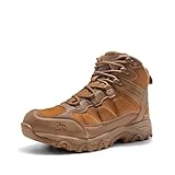 NORTIV 8 Men's Waterproof Hiking Boots Outdoor Mid Trekking Backpacking Mountaineering Shoes,Size 10.5,COYOTE,JS19004M